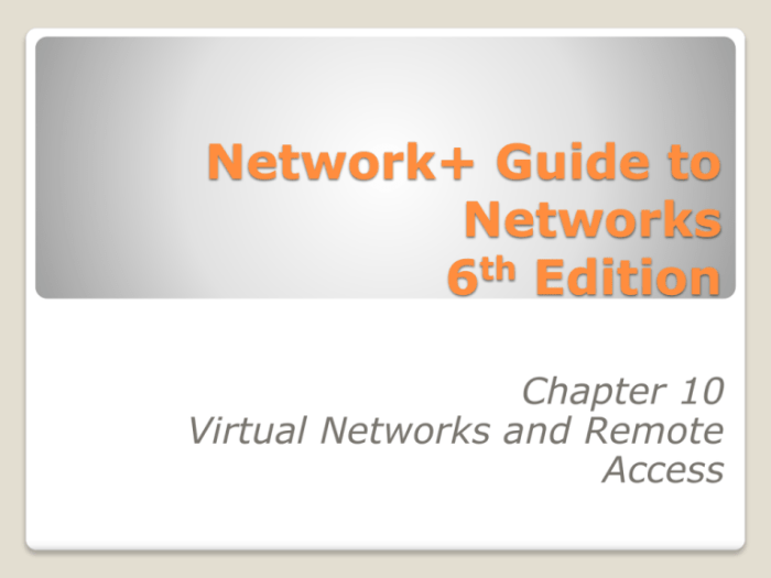 Network+ guide to networks 8th edition