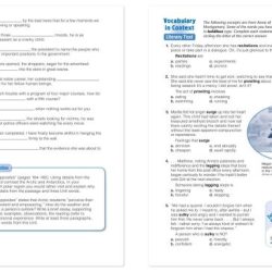 Vocabulary workshop level a answers