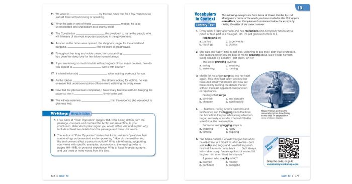 Vocabulary workshop level a answers